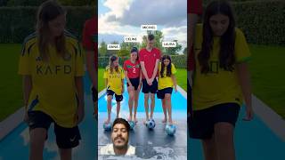 Girls vs boy football ⚽️ challenge shortsfeed trending viralvideo viralshorts football [upl. by Nallaf349]