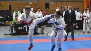 WettkampfKarate im Budokan Kaufbeuren  TV Neugablonz eV Kumite amp Kata [upl. by Oelgnaed]