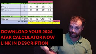 How subjects actually scale in QLD QLD ATAR calculator in description [upl. by Annenn]