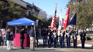 Volusia County Veterans Day Parade Opening Ceremony [upl. by Elletnohs]