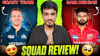 GUJARAT  BEST TEAM OF 2025 💪  PUNJAB ME DAM NHI 🤯  IPL 2025 Squad Review [upl. by Mcdonald786]