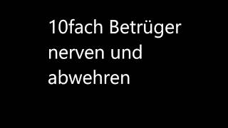 10 Mal Betrüger abwehren  inklusive LOTTOABZOCKE am Telefon [upl. by Hairaza]