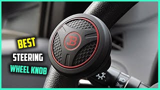 Top 5 Best Steering Wheel Knobs Review  Chrome SteeringWheel Spinner Steering 2024 [upl. by Madelene]