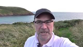 Pembrokeshire Coast Pt 1 Camping at Manorbier Bay [upl. by Enialed]