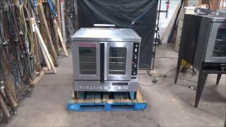 Blodgett Gas Convection Oven Model DFG100 Running [upl. by Acirne622]