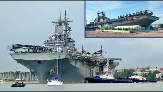 The US Navys amphibious assault ship USS Kearsarge´s Historic First Visit To Finland [upl. by Nillek481]