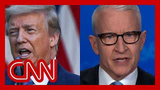 Anderson Cooper calls out Trump Whos the thug here [upl. by Guimar668]