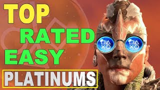 Top Rated Easy Platinum Games of the Last Year  10 Easy amp Worth Playing Platinums PS4 PS5 [upl. by Vallo]