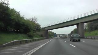 Driving On The M5 From J29 Honiton amp Exeter Airport To J31 A30 A38 England 4th May 2012 [upl. by Charmian]