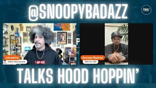 Snoopy Badazz Says Hood Hoppin In LA Is Normal 👀 [upl. by Odarbil889]