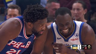 Draymond Fouls Embiid 0 Seconds Into Game 🤣 [upl. by Tiedeman727]