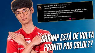 JANELA CBLOL 2023  SHRIMP PODE VIR PARA O BRASIL [upl. by Yhtamit]