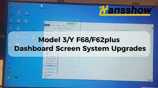 Hansshow Tesla Model 3Y F68F62 Plus Screen Upgrade Tutorial [upl. by Dottie382]