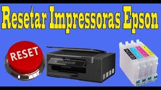 RESETAR IMPRESSORAS EPSON L455 RESET DA ALMOFADA DE IMPRESSÃO [upl. by Quartas]