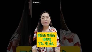 tuoi Bính Thìn SN 1976 Thì 11 ÂL 2024 [upl. by Lativa]