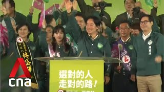 Taiwan votes Chinese military warns it will quotcrush any Taiwan independence plotsquot [upl. by Elleinnad]