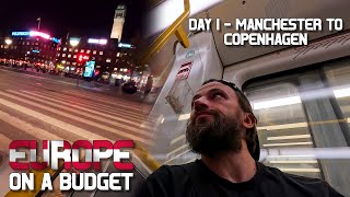 EUROPE ON A BUDGET  Manchester to Copenhagen  DENMARK VLOG [upl. by Namsu862]