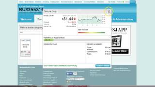 Market Watch Trading Game How to Trade Stock [upl. by Norvol332]