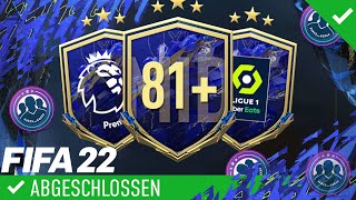 EA gönnt LEAGUE UPGRADE PACKS 😱😍 TOTY Ligen Upgrade Packs amp 81 x11 Mittelfeld Upgrades in FIFA 22 [upl. by Haraf]