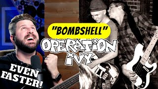 I never do this Matt Freeman AGAIN Bass Teacher REACTS to Operation Ivy  “Bombshell” [upl. by Boycey]