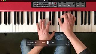 Jazz Piano Improvisation Tutorial  Progression In F Major [upl. by Nerw717]