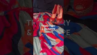 TEMU FASHION MEETS TORY BURCH amp GIUSEPPE ZANOTTI subscribe fashion youtubeshorts shortsvideo [upl. by Ycrem968]