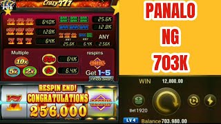 Crazy 777 Tricks Panalo Ng 703000 crazy777 jili [upl. by Meuse53]