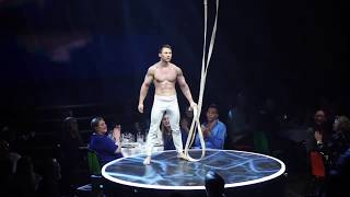 Aerial Straps Igor Zavadko Dinner Show [upl. by Simsar]