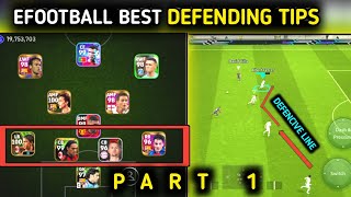 Best Defending tips in efootball  defending tricks  efootball 2024 mobile  efootball defending [upl. by Tnahs]