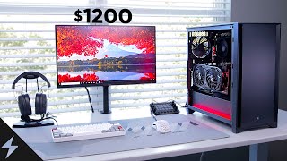 Your Next 1200 Full PC Gaming Setup [upl. by Schnapp]