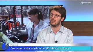 Que contient le plan de relance de 100 milliards de Macron [upl. by Erdnad]