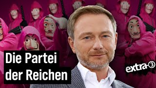 Christian Lindner und die FDP Der Markt regelt alles  extra 3  NDR [upl. by Vallery]