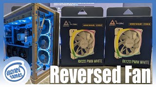 Affordable Reverse Fans Montech RX120 PWM [upl. by Harhay]