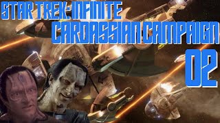 Star Trek Infinite  Cardassian Campaign wPizza  Part 2  First Contact [upl. by Ziul]