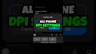 Best DPI for All Phone 😱 100 Working [upl. by Naraj842]