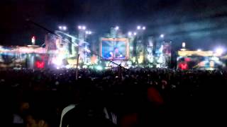 Tomorrowland Brasil  Calvin Harris amp Hardwell vs WampW amp Blasterjaxx  Outside vs Rocket Spaceman [upl. by Ahsael]