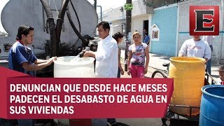 Preocupante la escasez de agua potable en Iztacalco [upl. by Mulcahy]