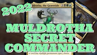 Muldrotha The Gravetide Secret Commander full deck tech [upl. by Oidale]