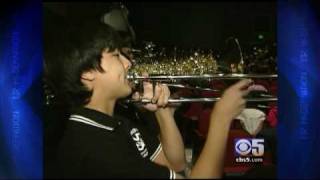 Saratogas Redwood Middle School  Marching at President Obamas Inaugural Parade [upl. by Gurtner]