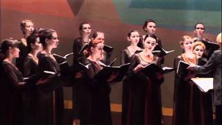 Giuseppe Verdi Laudi alla vergine Maria  Female Choir of Kiev Glier Institute of Music Ukraine [upl. by Arianne467]