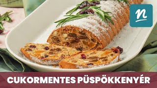 Cukormentes püspökkenyér recept  Nosalty [upl. by Ede969]