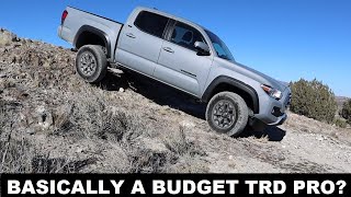 Toyota Tacoma Trail Edition OffRoad Review Who Needs Skid Plates When You Have A Receiver Hitch [upl. by Rochell]