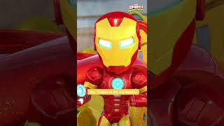 Iron Man  Arc Reactor  Unstoppable 💪 spideyandhisamazingfriends shorts [upl. by Liggett580]