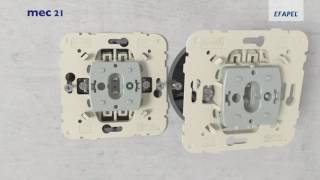 EFAPEL  Ap Embeber  Flush Mounting Devices  Ap Encastrer  Mec Empotrar [upl. by Atilal]