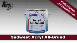 Südwest Acryl AllGrund  watergedragen hechtprimer voor alle ondergronden [upl. by Darrow]