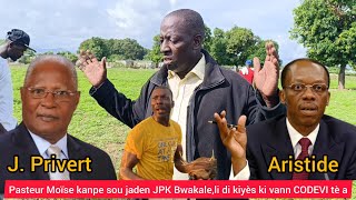 Pasteur Moïse fache li salanbe Dodo Ki te vin kraze jaden Bwakale a [upl. by Arayk103]