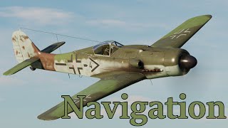 DCS Fw 190 D9 Navigation [upl. by Eanrahs]