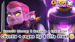 Op Parah  Countis sinergy full Specialist 🔥 Clash Mini [upl. by Laenaj880]