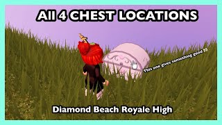 All 4 CHEST LOCATIONS IN ROYALE HIGH 🎆Fourth Of July Event🎆 •Roblox• [upl. by Aeriel]