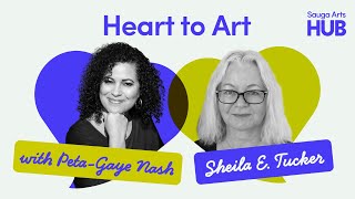 Breaking the Silence Healing from Childhood Trauma with Author Sheila E Tucker  Heart to Art Ep 4 [upl. by Edithe85]